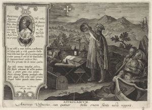 Ilustração da expedição de Américo Vespúcio