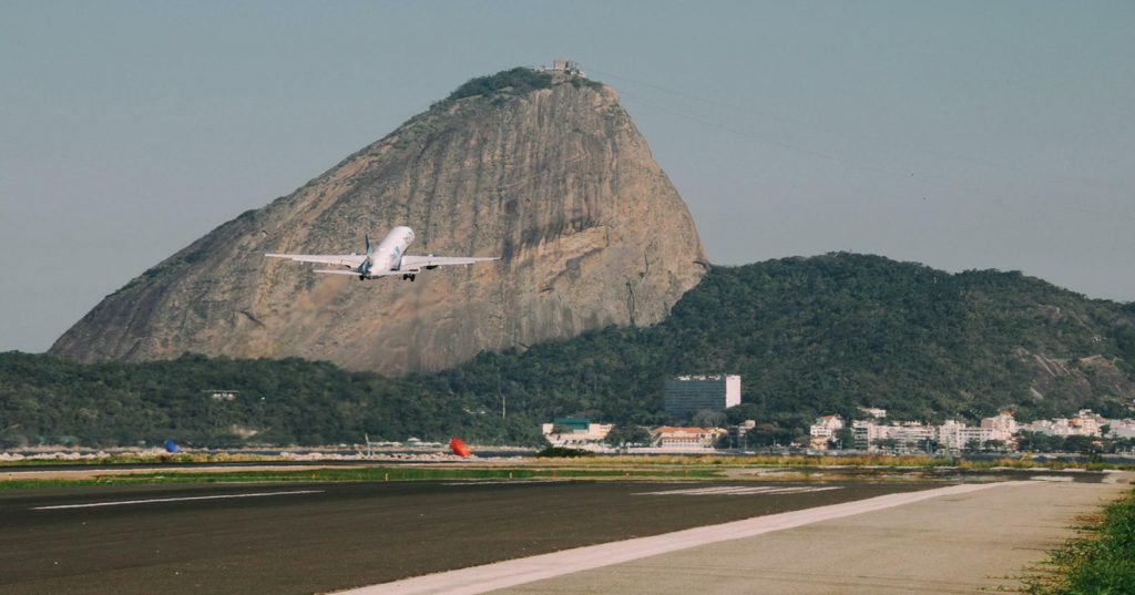Aeroporto Santos Dumont, no Rio de Janeiro
